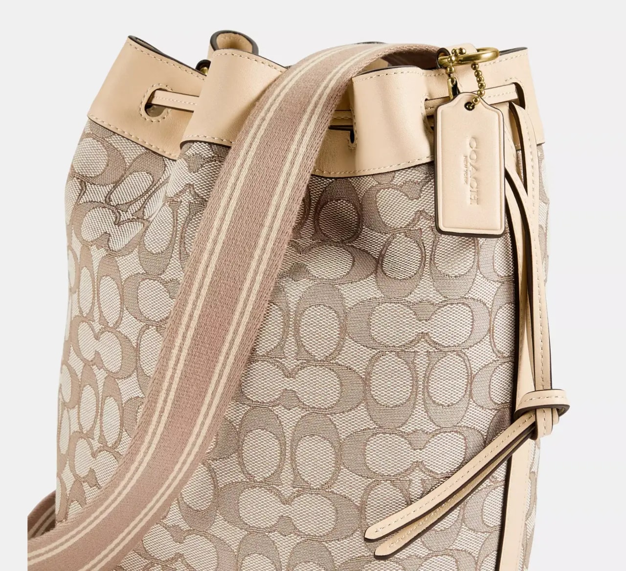 Túi Coach Field Bucket Signature Jacquard 'Beige' C3853-B4SHG — ảnh 5