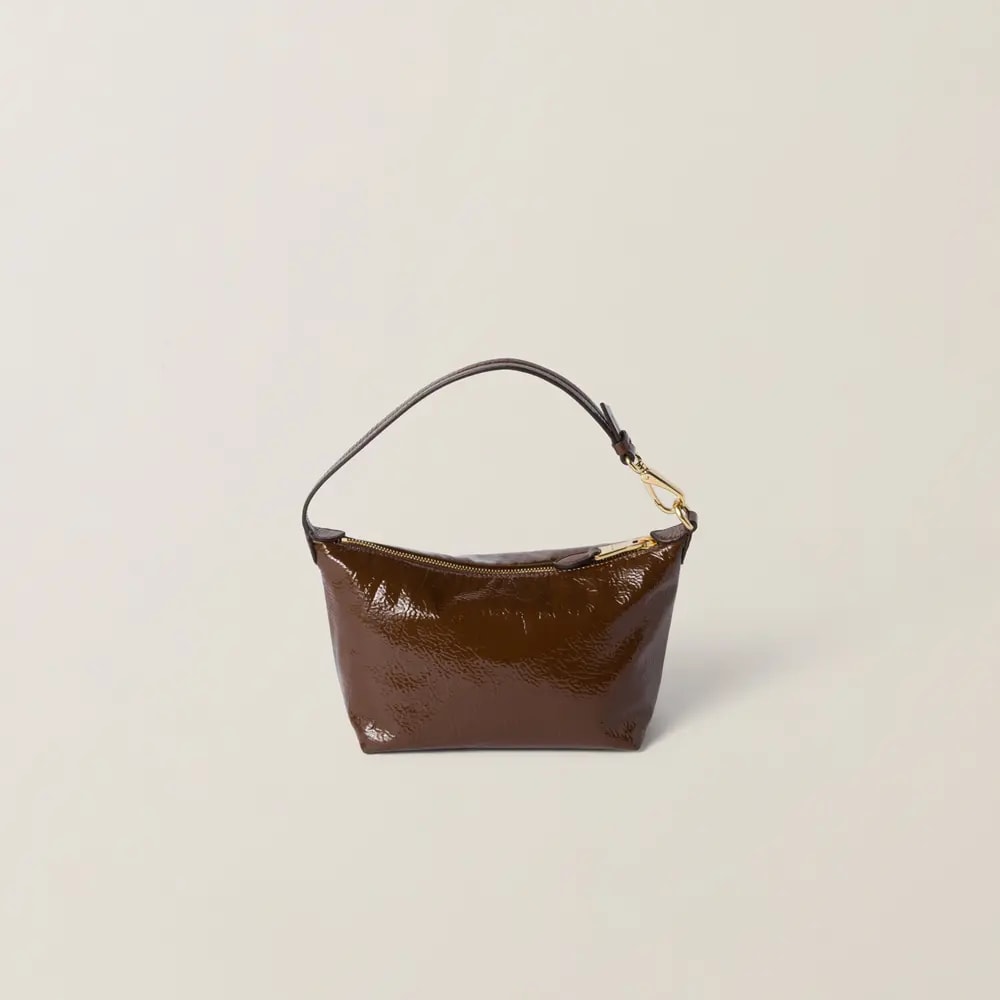 Túi Miu Miu Naplak Patent Leather 'Palisander' 5NE841-ADNT-F0BW5 — ảnh 2