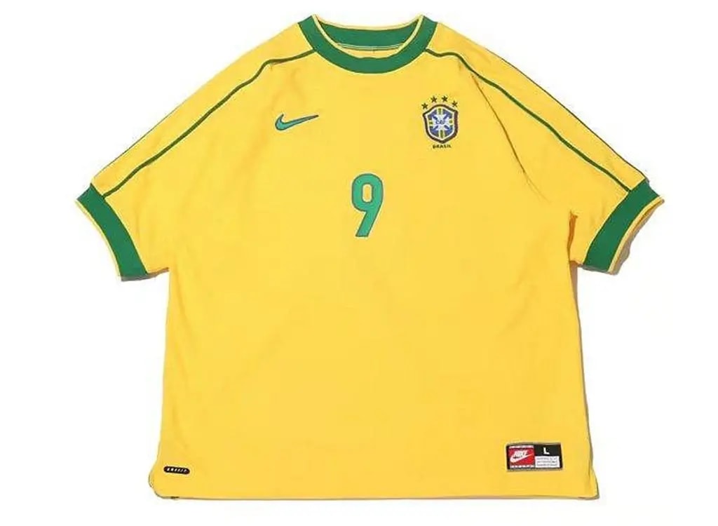 Áo Nike Brazil 1998 Reissue Jersey 'Ronaldo' IB1155-741 — kich-thuoc: L