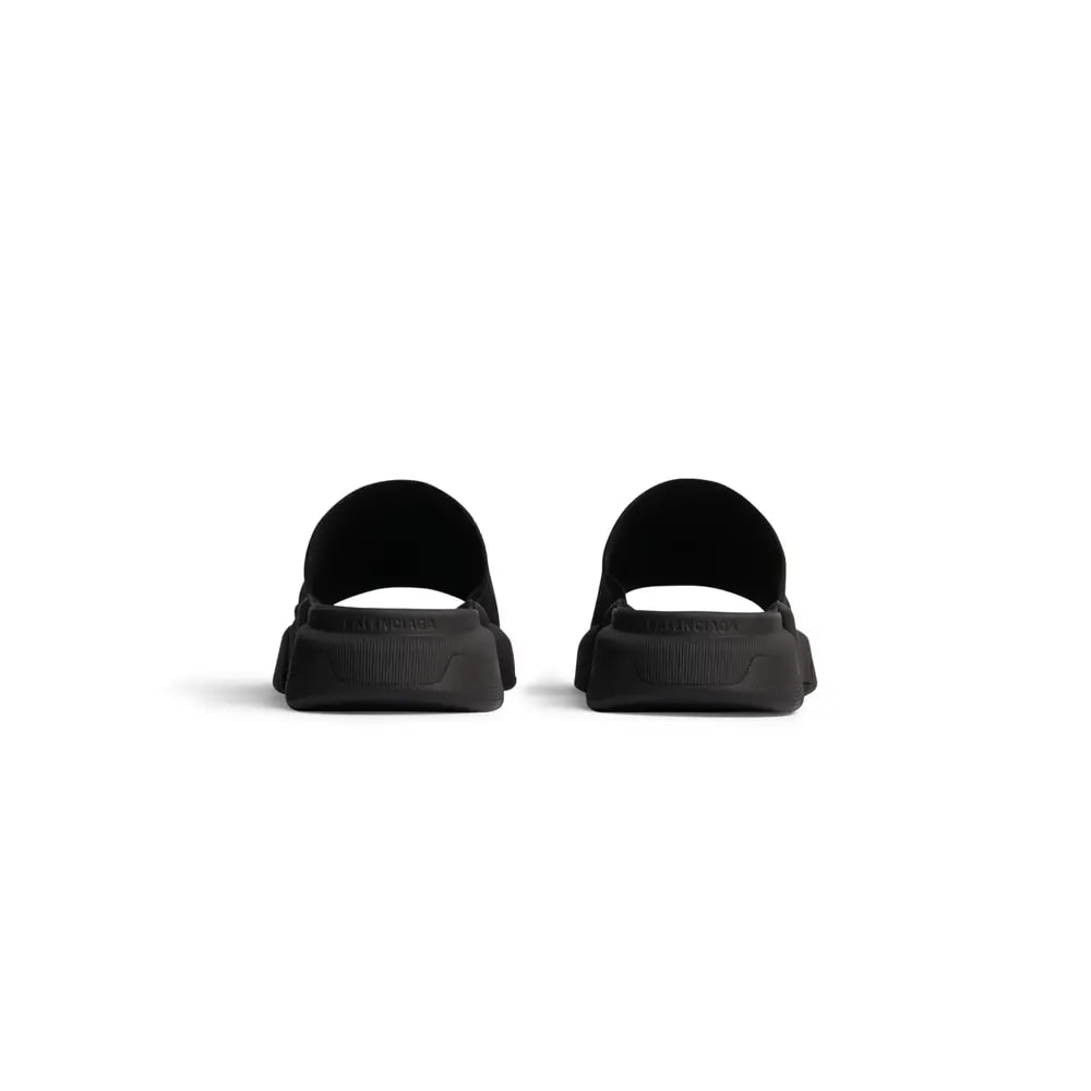 Dép Balenciaga Speed 2.0 Recycled Knit Slide 'Black' 711453W2DB11000 — ảnh 3