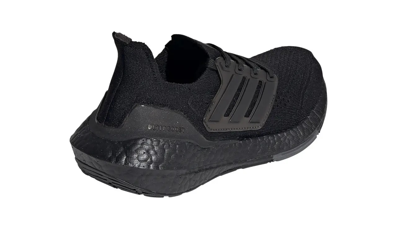 Giày Adidas UltraBoost 21 J GS 'Triple Black' FY5390 — ảnh 4