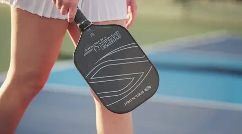 Vợt Pickleball Selkirk Vanguard Control Invikta Lightweight Raw Carbon 16mm 'Black' — ảnh 5
