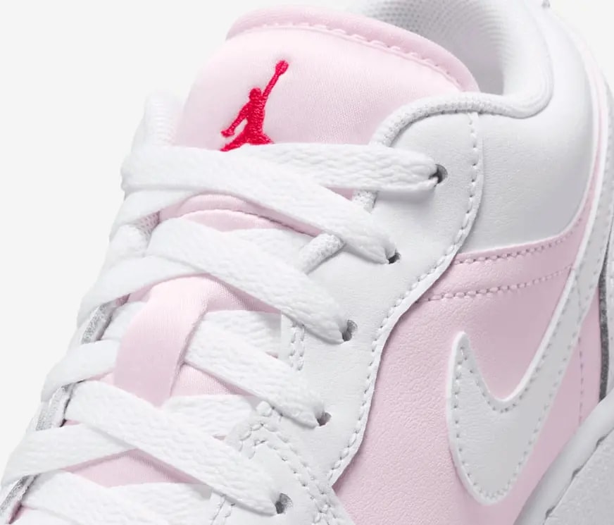 Giày Nike Air Jordan 1 Low 'Pink Foam White' 553560-608 — ảnh 4