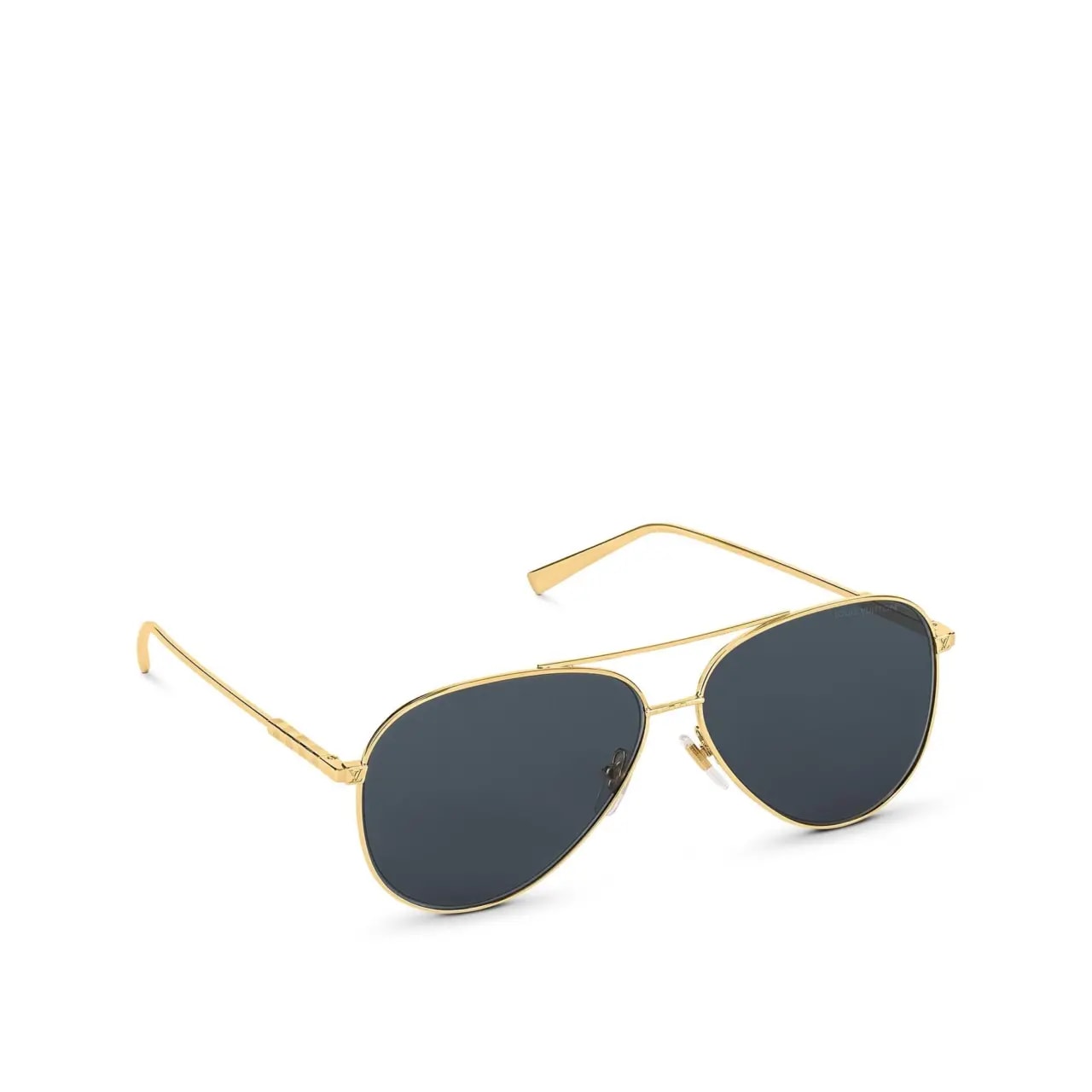 Kính Louis Vuitton LV Ace Pilot Sunglasses S00 'Gold' Z1696U — ảnh 3