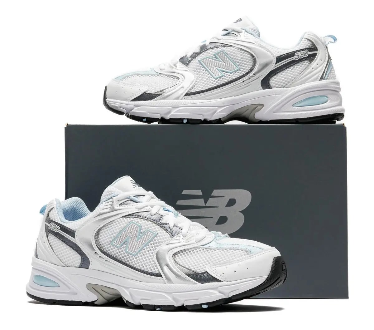 Giày New Balance 530 'White Light Chrome Blue' MR530RA — ảnh 3
