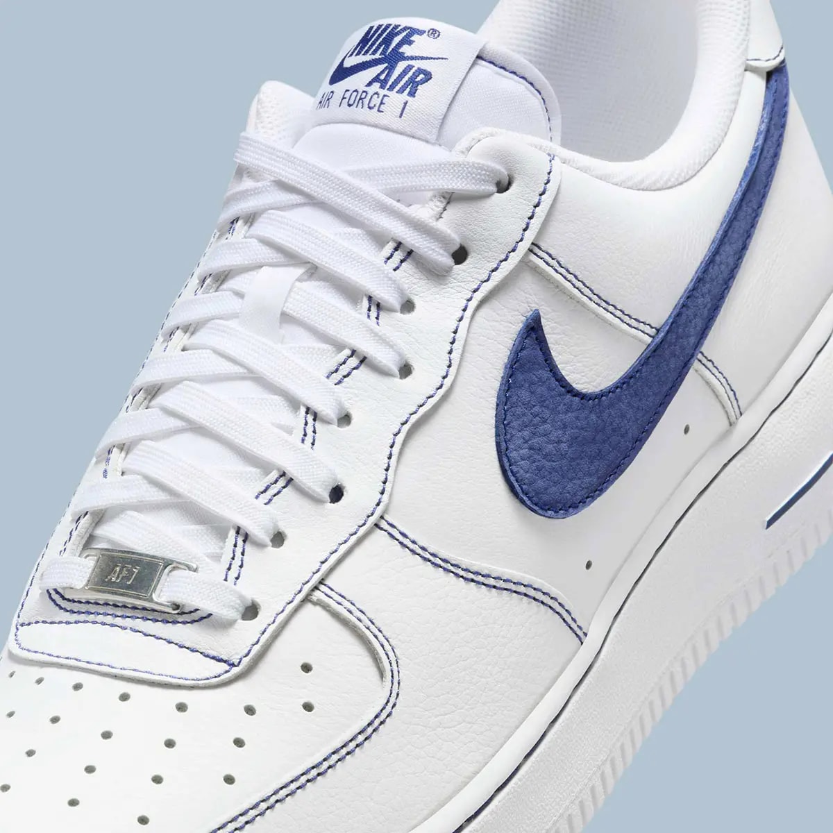 Giày Nike Air Force 1 Low '07 LV8 'White Royal Blue' HQ2037-100 — ảnh 3
