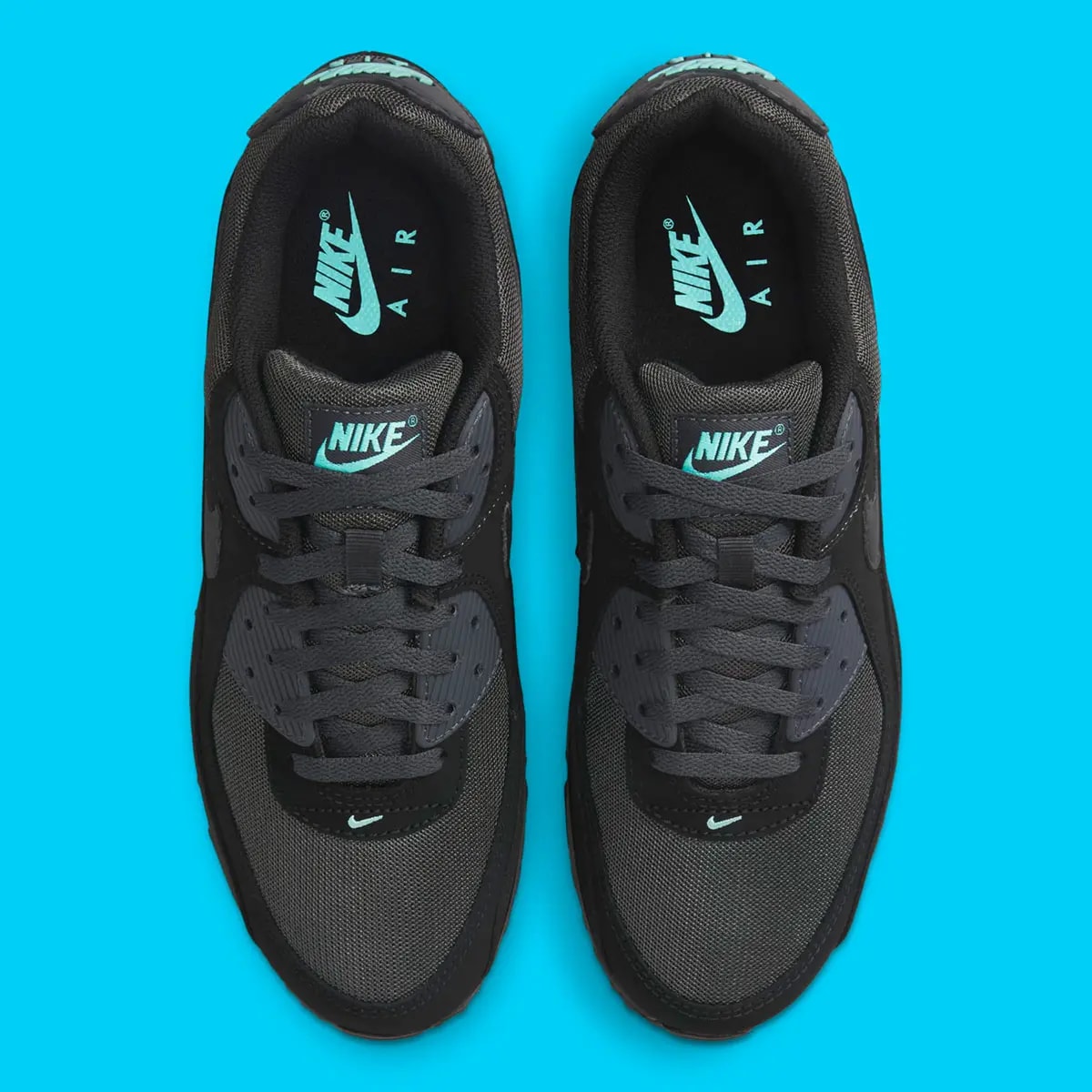 Giày Nike Air Max 90 'Black Tiffany' HV6224-001 — ảnh 5