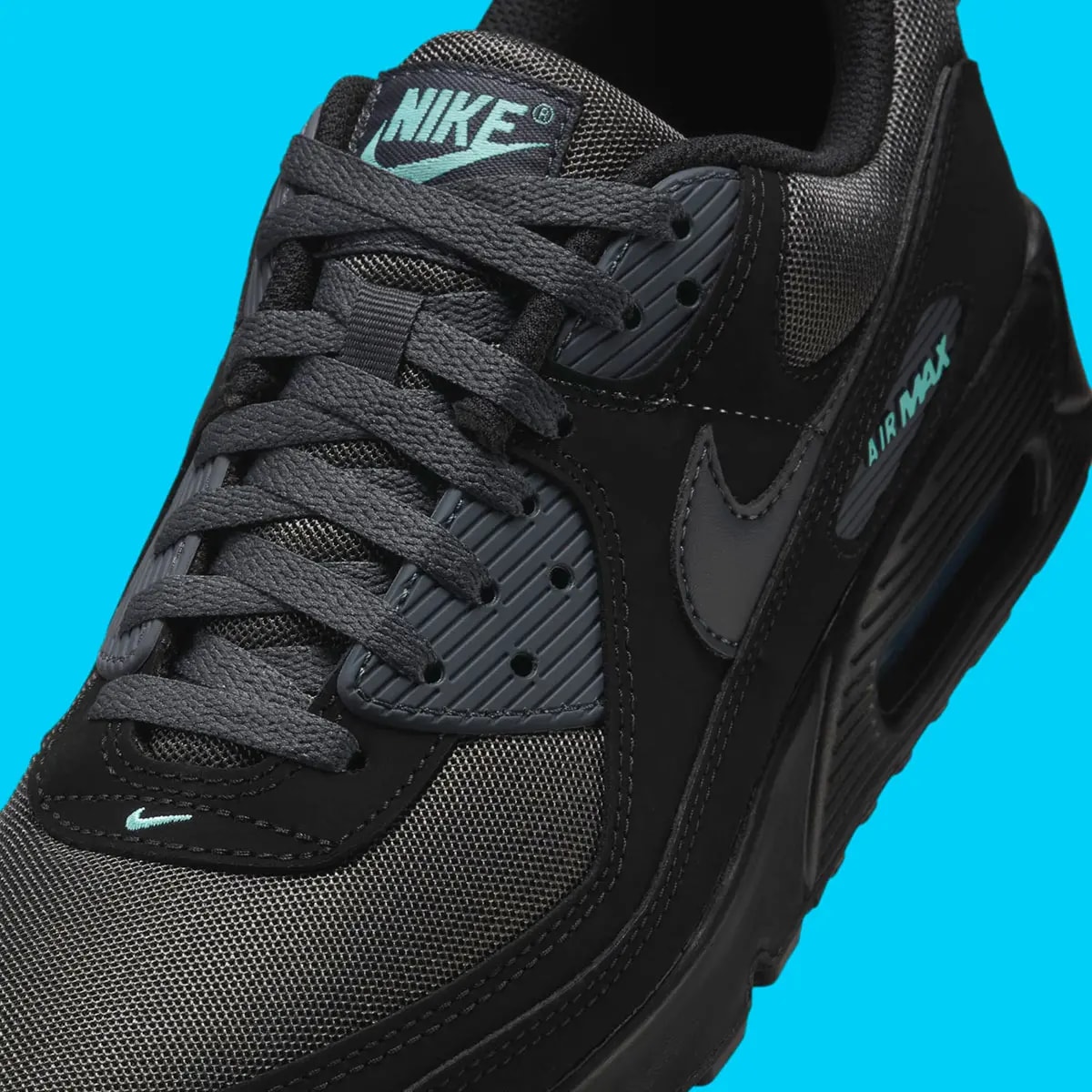 Giày Nike Air Max 90 'Black Tiffany' HV6224-001 — ảnh 3