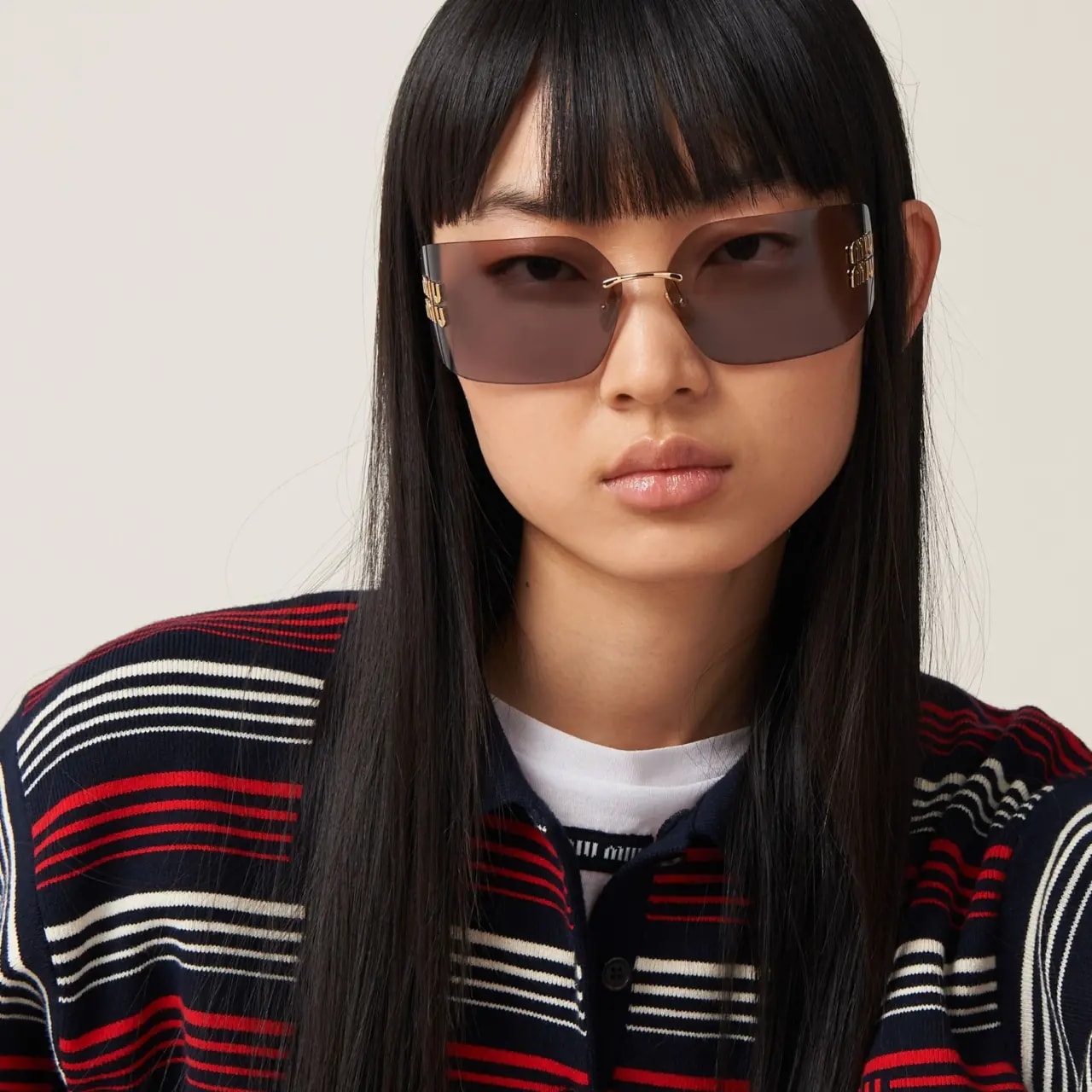 Kính Miu Miu Runway Sunglasses 'Mauve' SMU54Y-E5AK-FE06I-C-080 — ảnh 3
