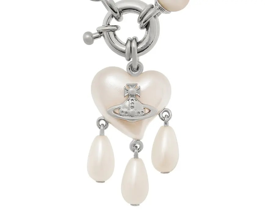 Vòng Cổ Vivienne Westwood Sheryl Pearl 'Silver' 6301012B-02P103 — ảnh 3