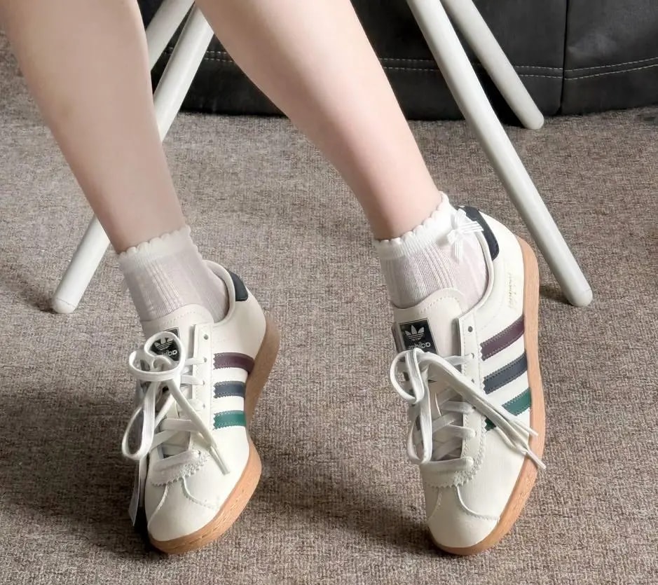 Giày Adidas STADT 'Cream Gum' JR8312 — ảnh 3