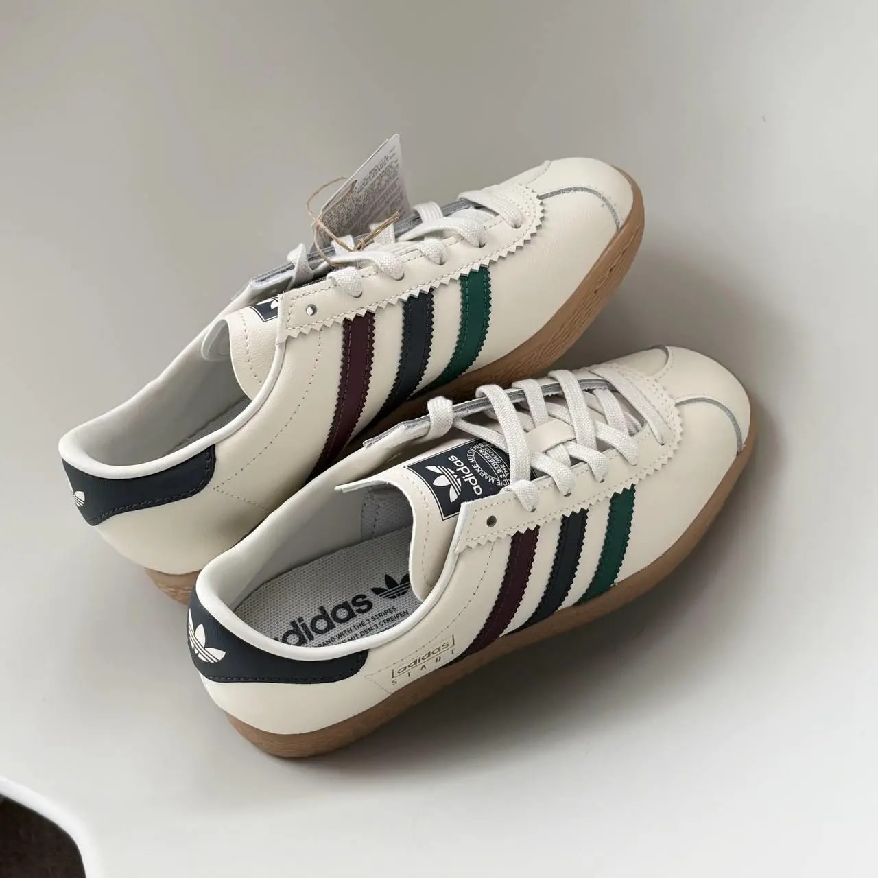Giày Adidas STADT 'Cream Gum' JR8312 — ảnh 4