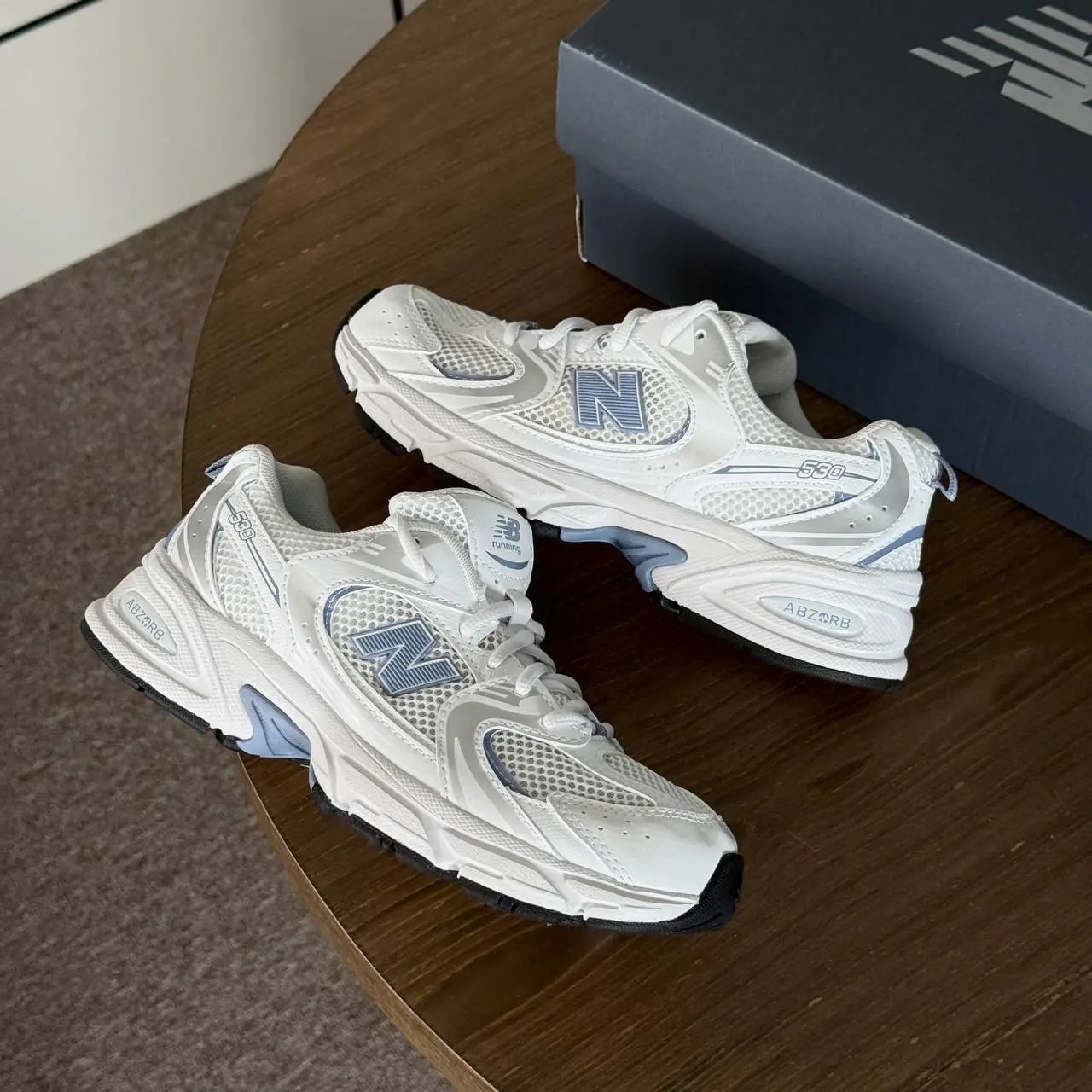 Giày New Balance 530 Running 'White Purple' GR530JWD — ảnh 3