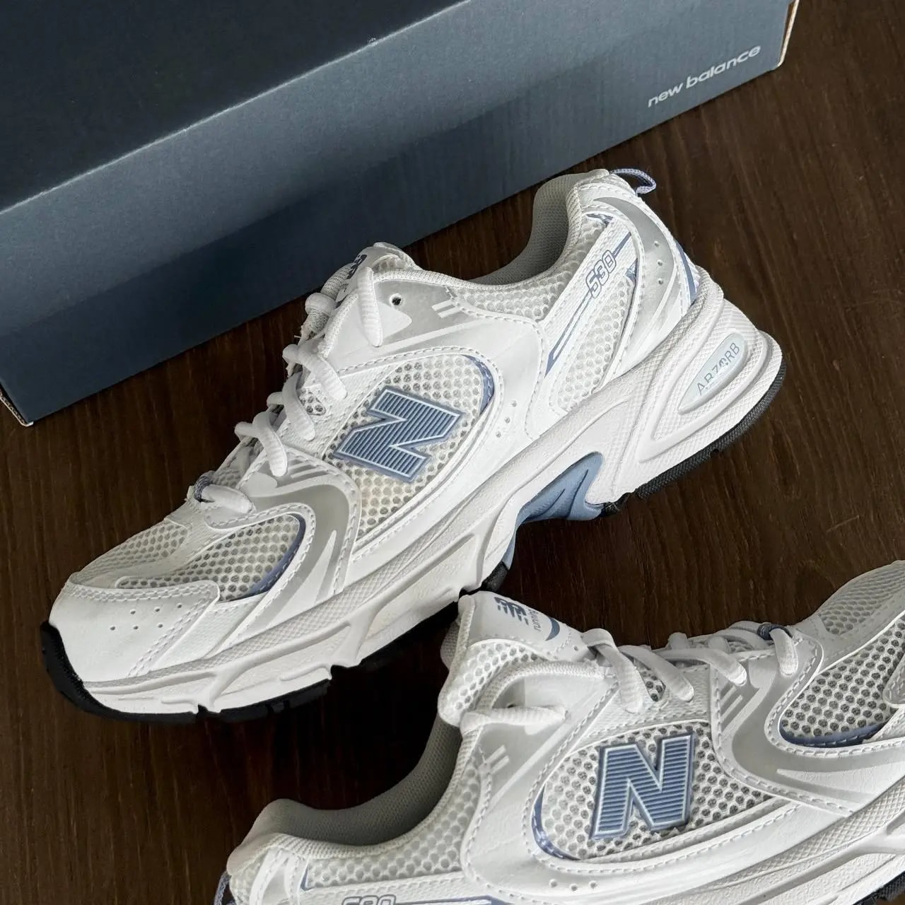 Giày New Balance 530 Running 'White Purple' GR530JWD — ảnh 2