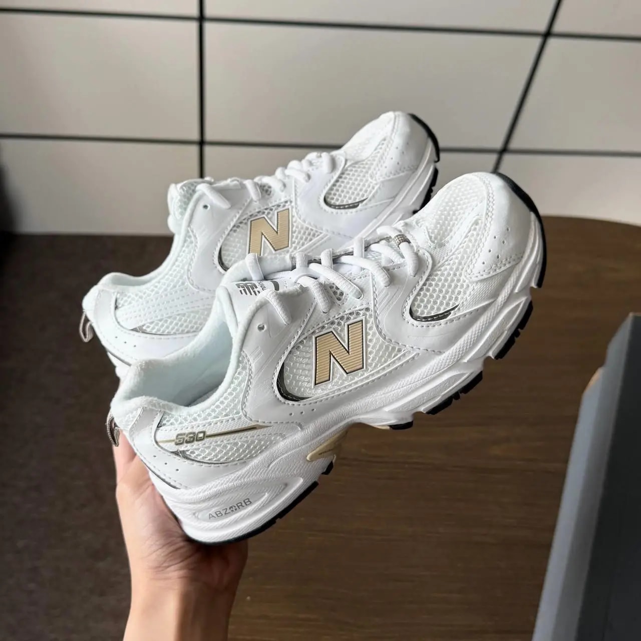 Giày New Blance 530 Running 'Whtie Beige' GR530SO — ảnh 5
