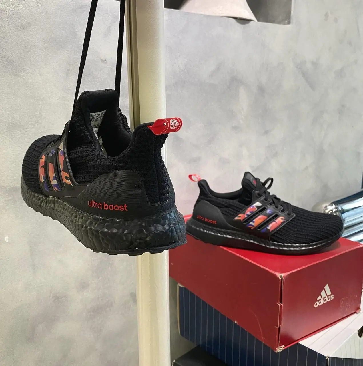 Giày Adidas UltraBoost 4.0 DNA 'Chinese New Year Black' GZ7603 — ảnh 3