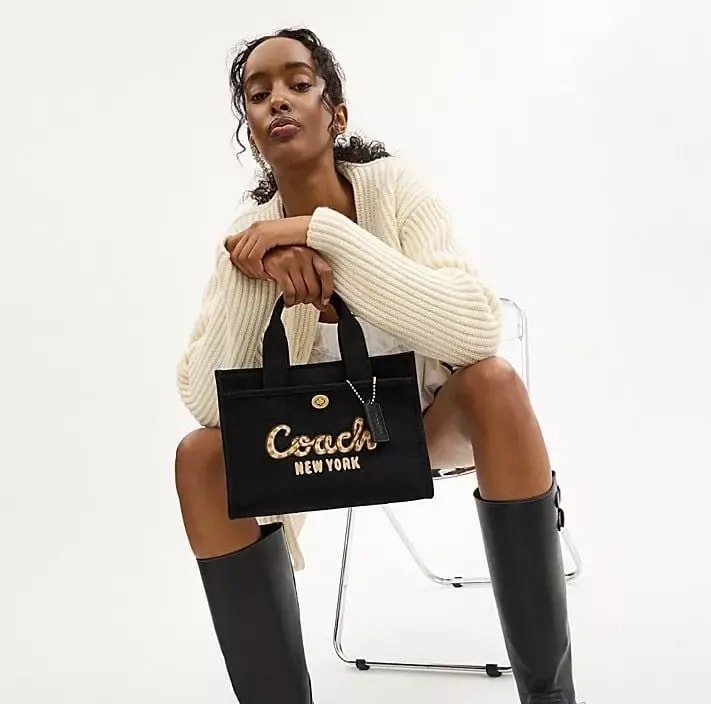 Túi Coach Tote Bag 26 'Black' CZ430-B4BK — ảnh 2