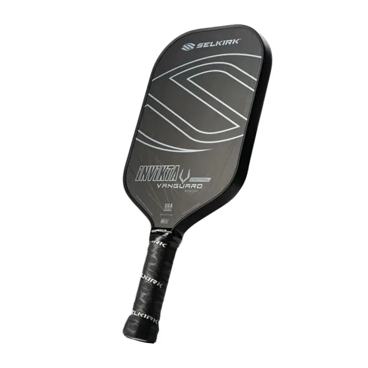 Vợt Pickleball Selkirk Vanguard Control Invikta Midweight Raw Carbon 16mm 'Black' — ảnh 3