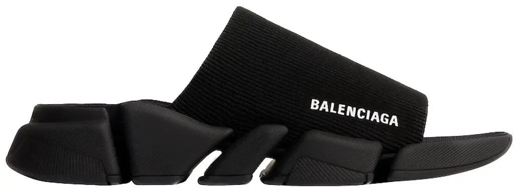 Dép Balenciaga Speed 2.0 Recycled Knit Slide 'Black' 711453W2DB11000 — kich-thuoc: 40