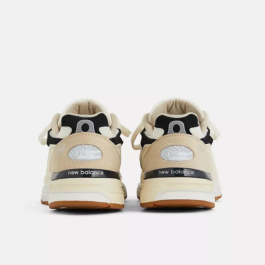Giày New Balance 993 Made in USA x Teddy Santis 'Sea Salt Black' U993WS — ảnh 3
