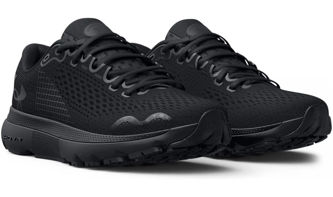 Giày Under Armour HOVR Infinite 4 'Triple Black' 3024897-003 — ảnh 2