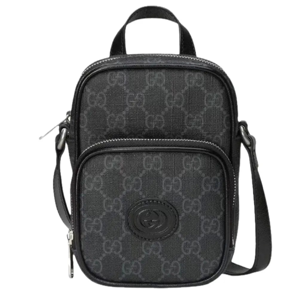 Túi Gucci Mini Crossbody Bag 'Black' 672952-92TCN-1000