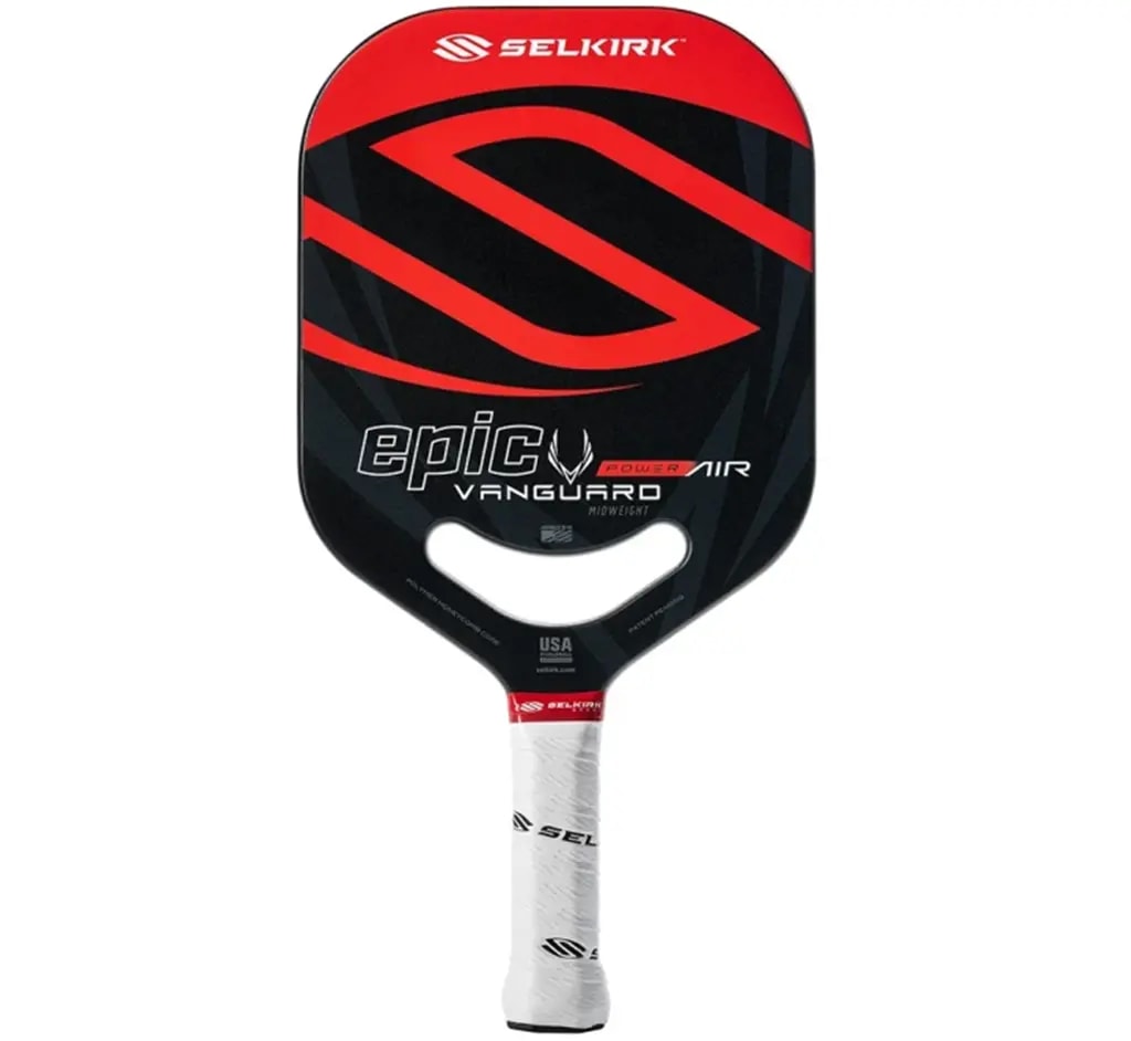 Vợt Pickleball Selkirk Vanguard Power Air Epic 13mm 'Red'
