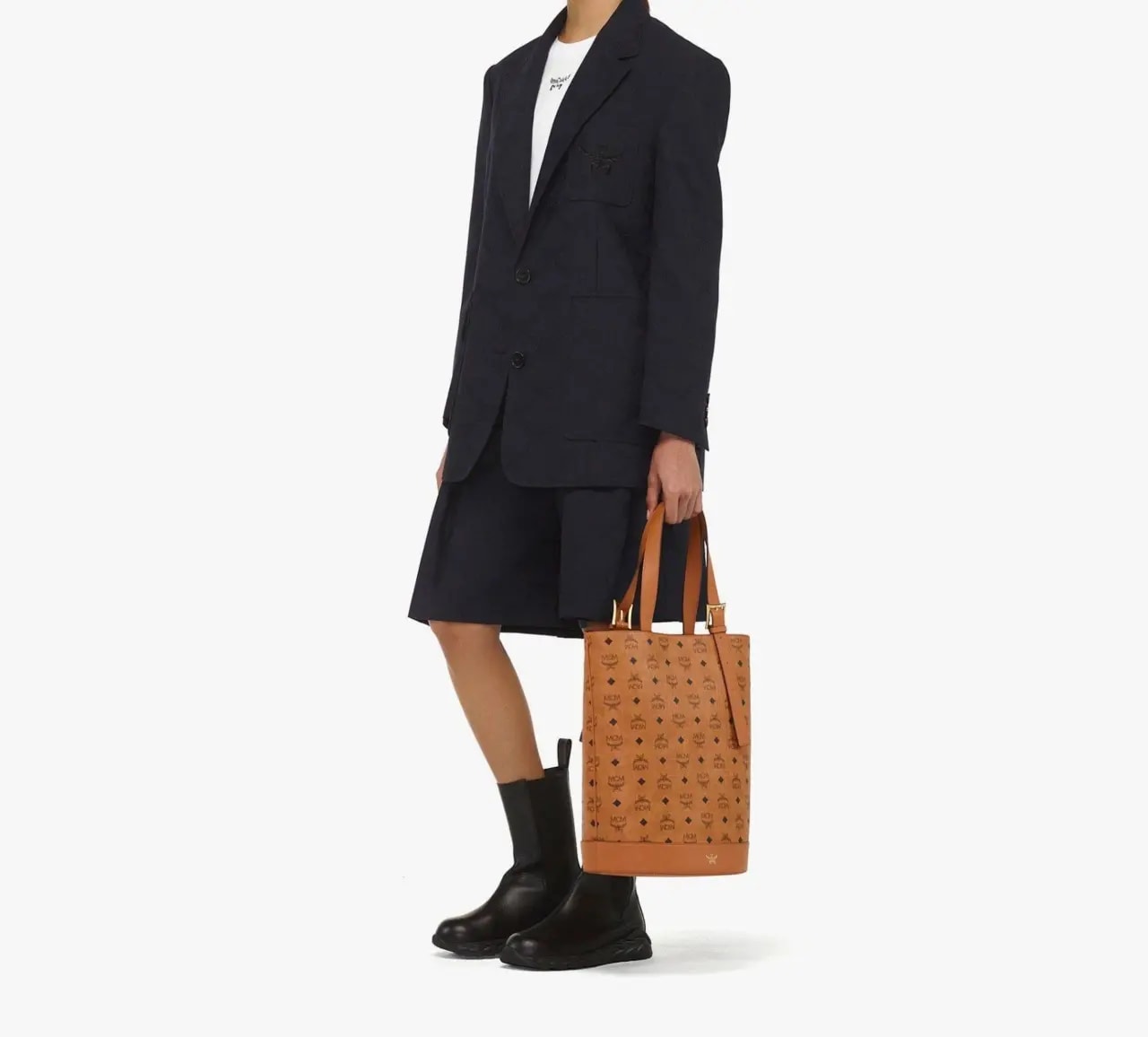 Túi MCM Aren Bucket Tote 'Cognac' MWTEATA02CO001 — ảnh 2