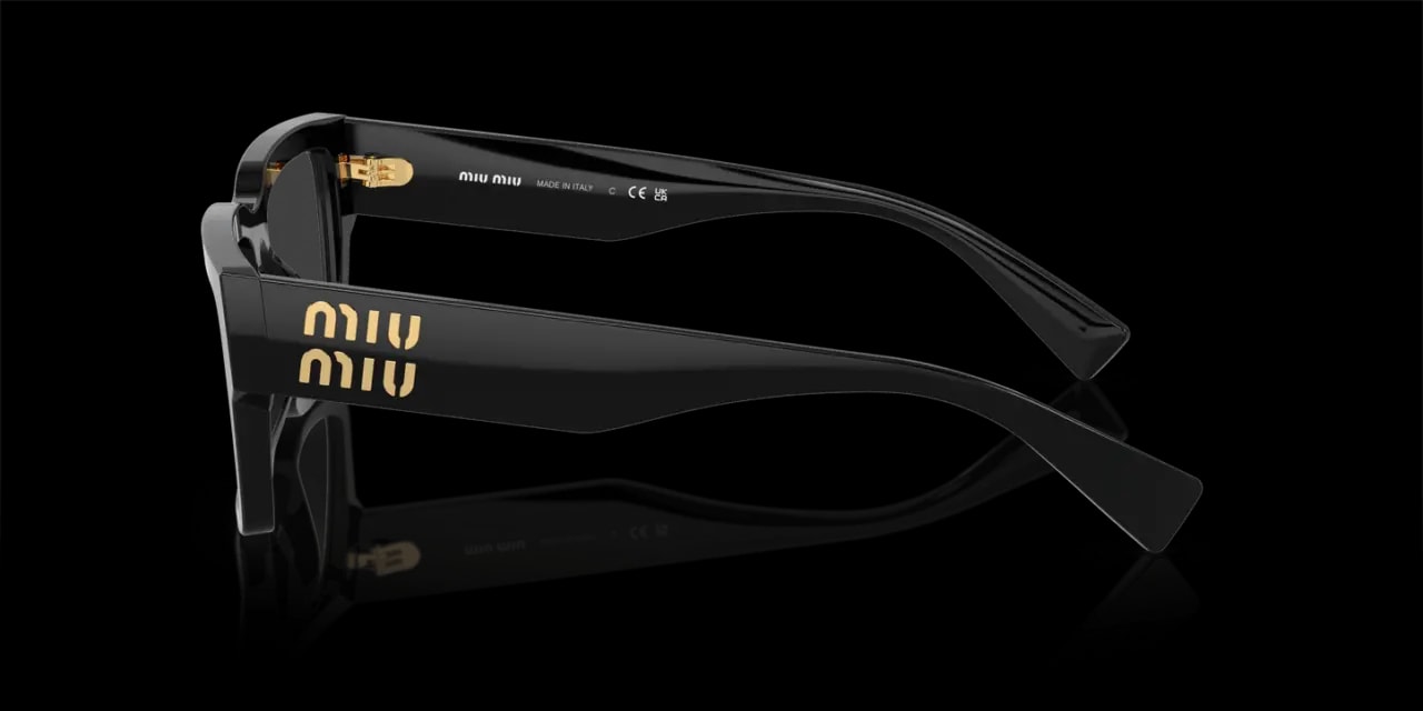 Kính Miu Miu Eyeglasses 'Black' MU-02XV-1AB1O1 — ảnh 2