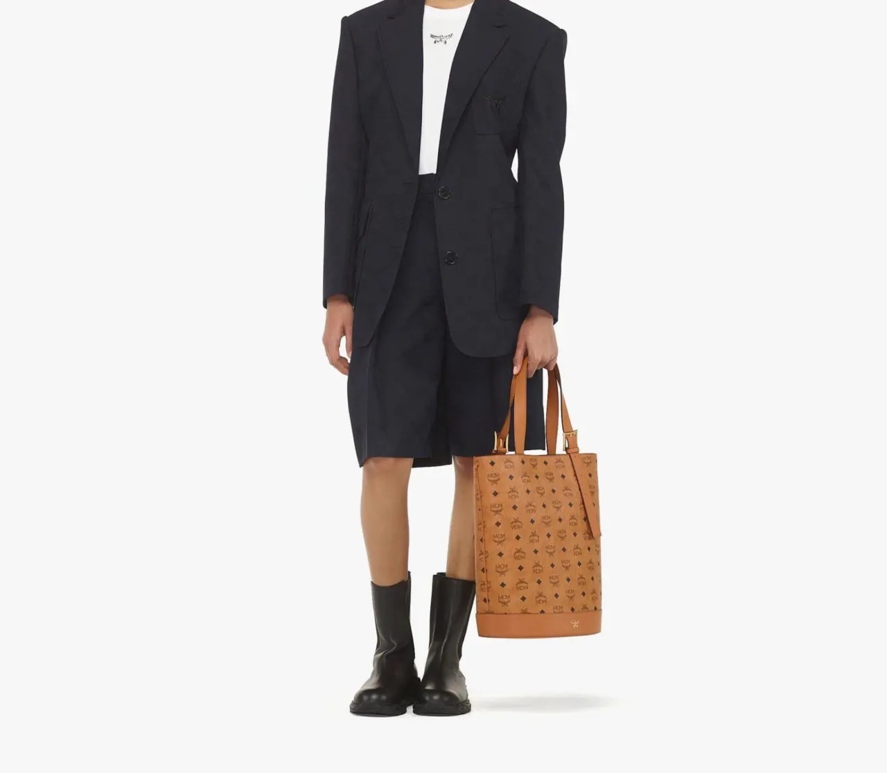Túi MCM Aren Bucket Tote 'Cognac' MWTEATA02CO001 — ảnh 3