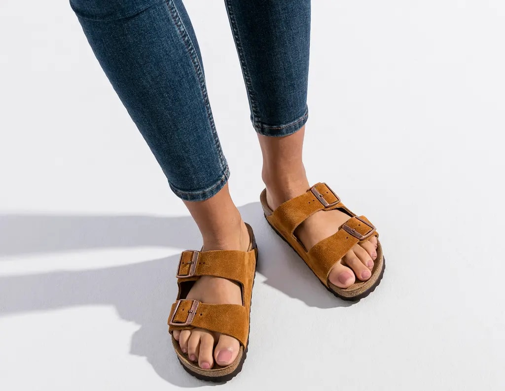 Dép Birkenstock Sandals 'Brown' 1009527 — ảnh 3