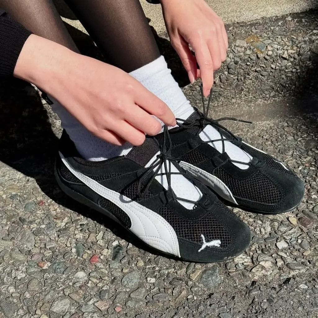 Giày Puma Speedcat 'Go Black White' 403589-01 — ảnh 3