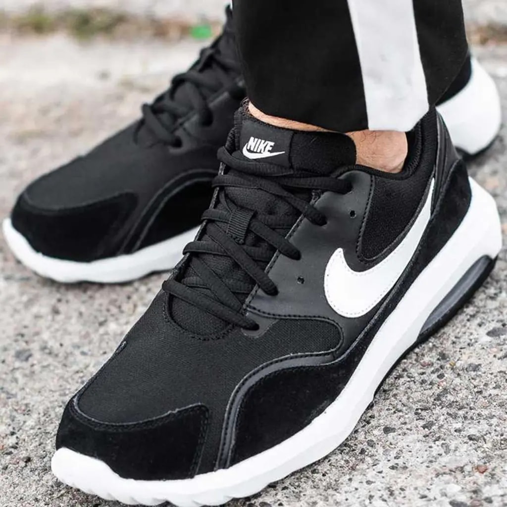 Giày Nike Air Max Nostalgic ‘Black White’ 916789-001 — ảnh 2