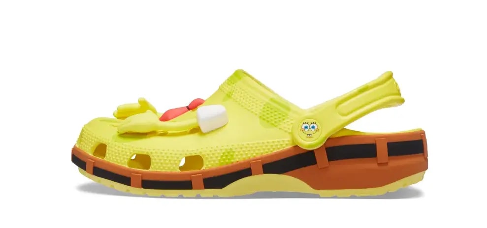 Dép Crocs Squarepants Classic Clog ‘SpongeBob’ 209824-7HD — ảnh 2