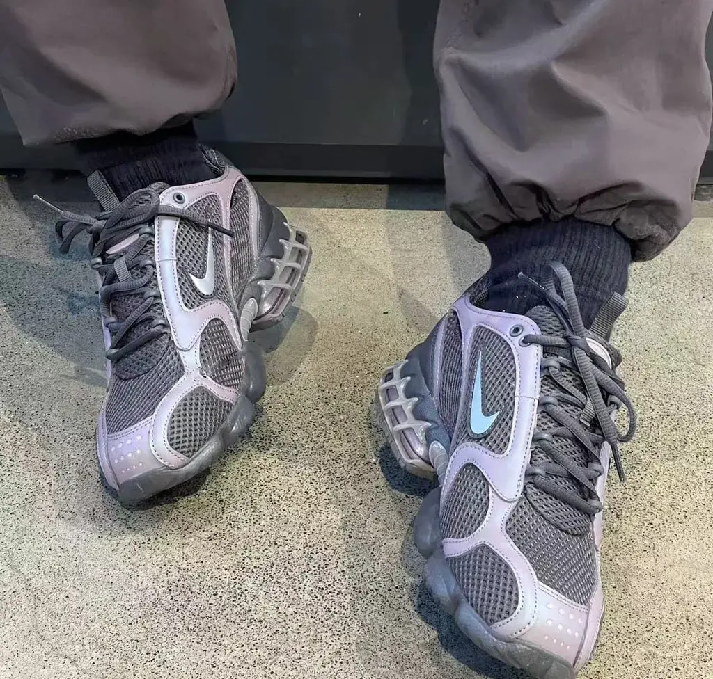 Giày Nike Air Zoom Spiridon Cage 2 'Medium Ash' HV6929-299 — ảnh 2