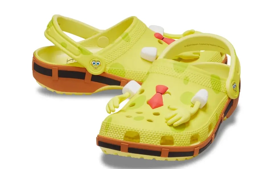 Dép Crocs Squarepants Classic Clog ‘SpongeBob’ 209824-7HD — ảnh 3