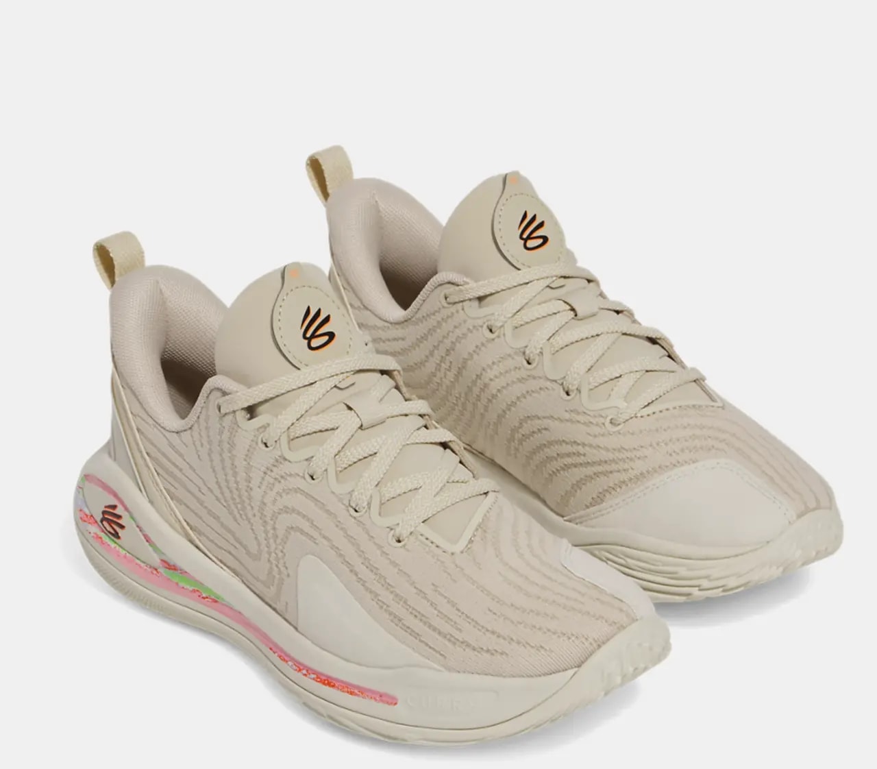 Giày Under Armour Curry Flow 12 STRN GS 'Saturn' 3028505 — ảnh 2