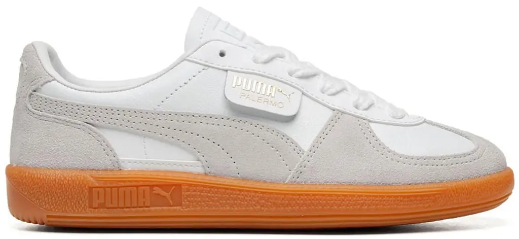 Giày Puma Palermo Leather 'White Glacial Grey Gum' 396464-12 — kich-thuoc: 37.5