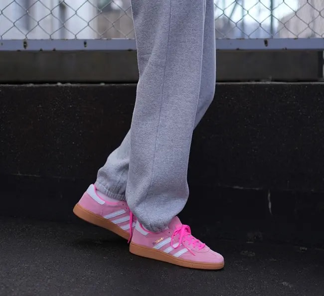 Giày Adidas Handball Spezial 'Lucid Pink White' JI2654 — ảnh 2