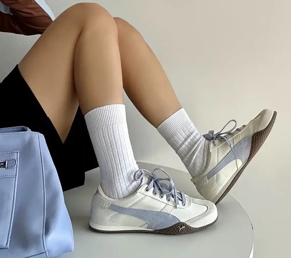 Giày Puma Bella UT 'White Blue' 403492-03 — ảnh 5