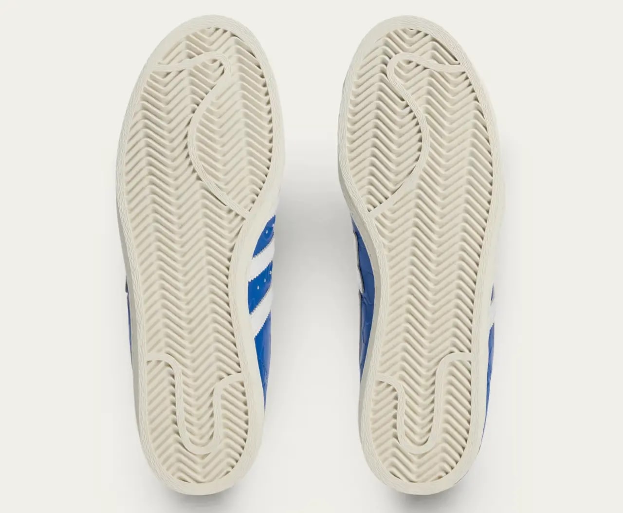 Giày Adidas Superstar Vintage Bape ‘Blue White’ JR2702 — ảnh 5