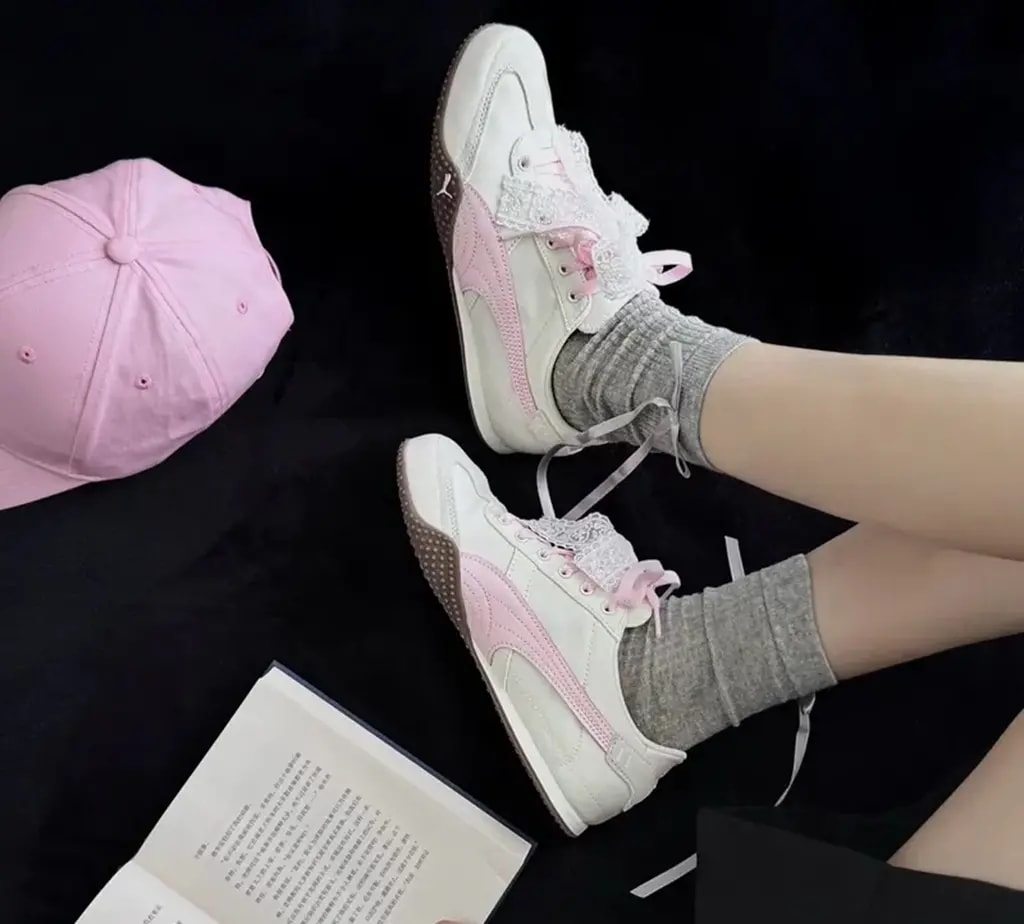 Giày Puma Bella UT 'White Pink' 403492-02 — ảnh 5