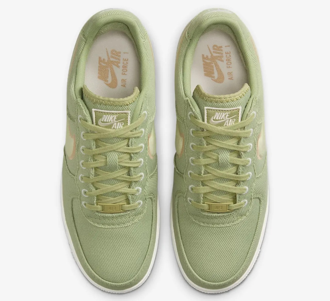 Giày Nike Air Force 1 Low Canvas 'Dusty Olive' HV1204-300 — ảnh 5