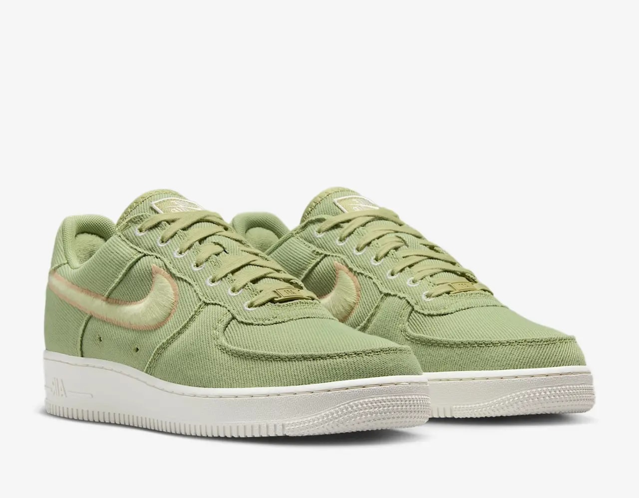 Giày Nike Air Force 1 Low Canvas 'Dusty Olive' HV1204-300 — ảnh 4