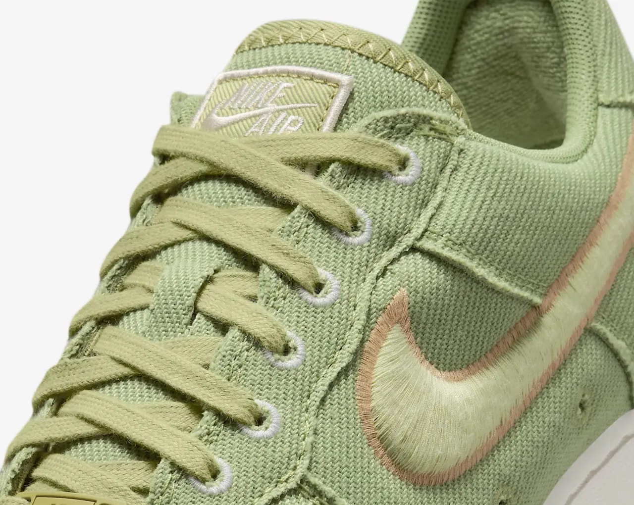 Giày Nike Air Force 1 Low Canvas 'Dusty Olive' HV1204-300 — ảnh 2