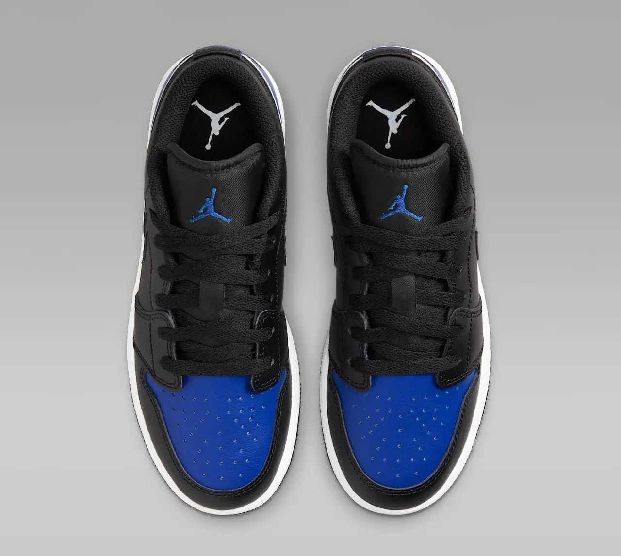 Giày Nike Air Jordan 1 Low GS 'Black Game Royal White' 553560-042 — ảnh 5