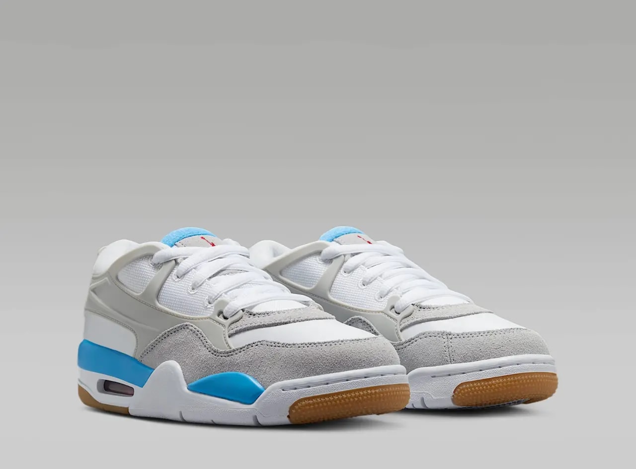 Giày Nike Air Jordan 4 RM GS 'White Legend Blue' FQ7938-104 — ảnh 4