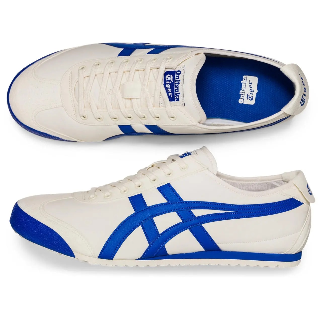 Giày Onitsuka Tiger Mexico 66 'Cream White Blue' 1183B497-100 — ảnh 2