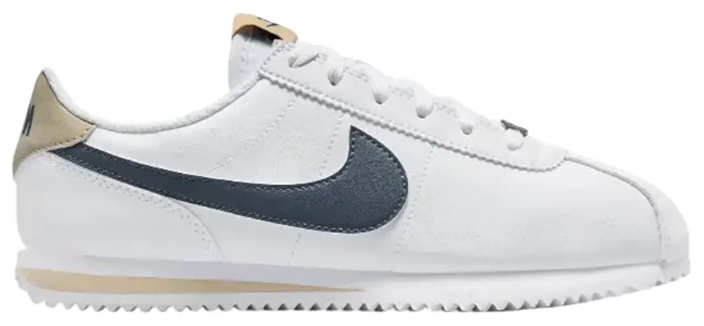 Giày Nike Cortez GS 'White Khaki Thunder Blue' DM0950-114 — kich-thuoc: 36