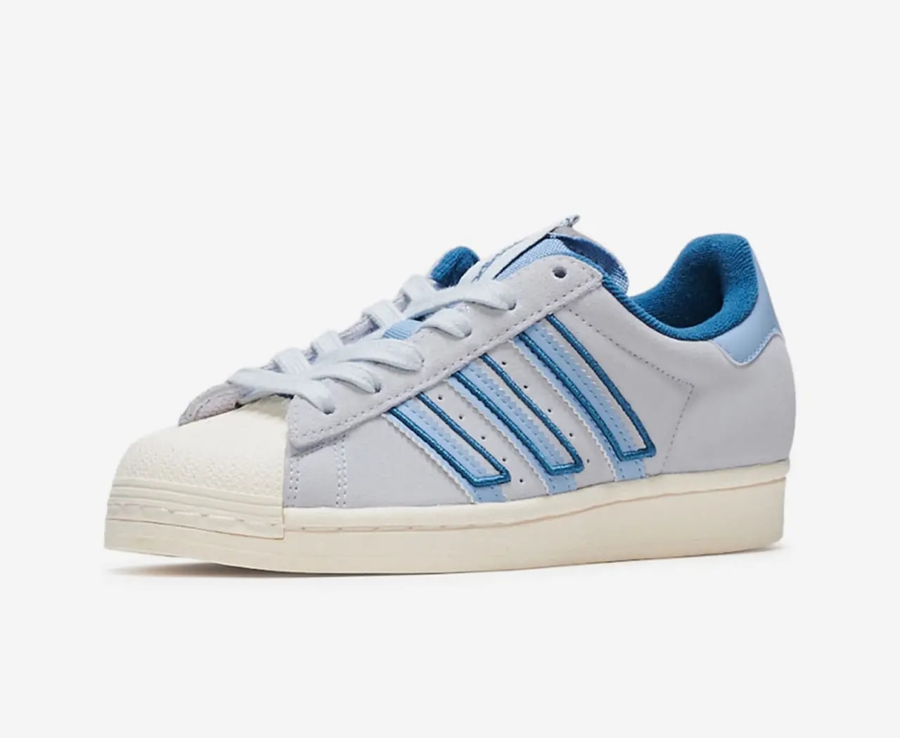 Giày Adidas Superstar J GS 'Altered Blue White' GV7949 — ảnh 5